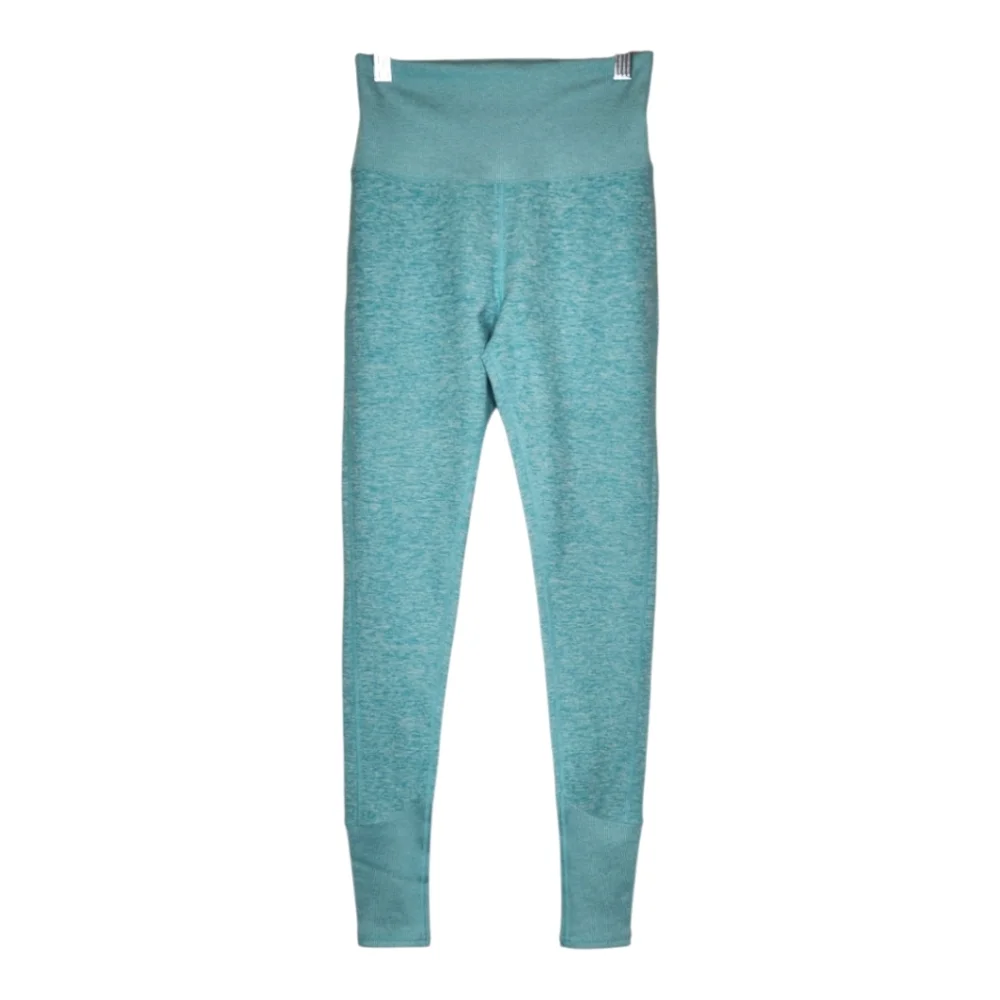 NEW Alo High Waist Lounge Leggings Blue Quartz Heather Small